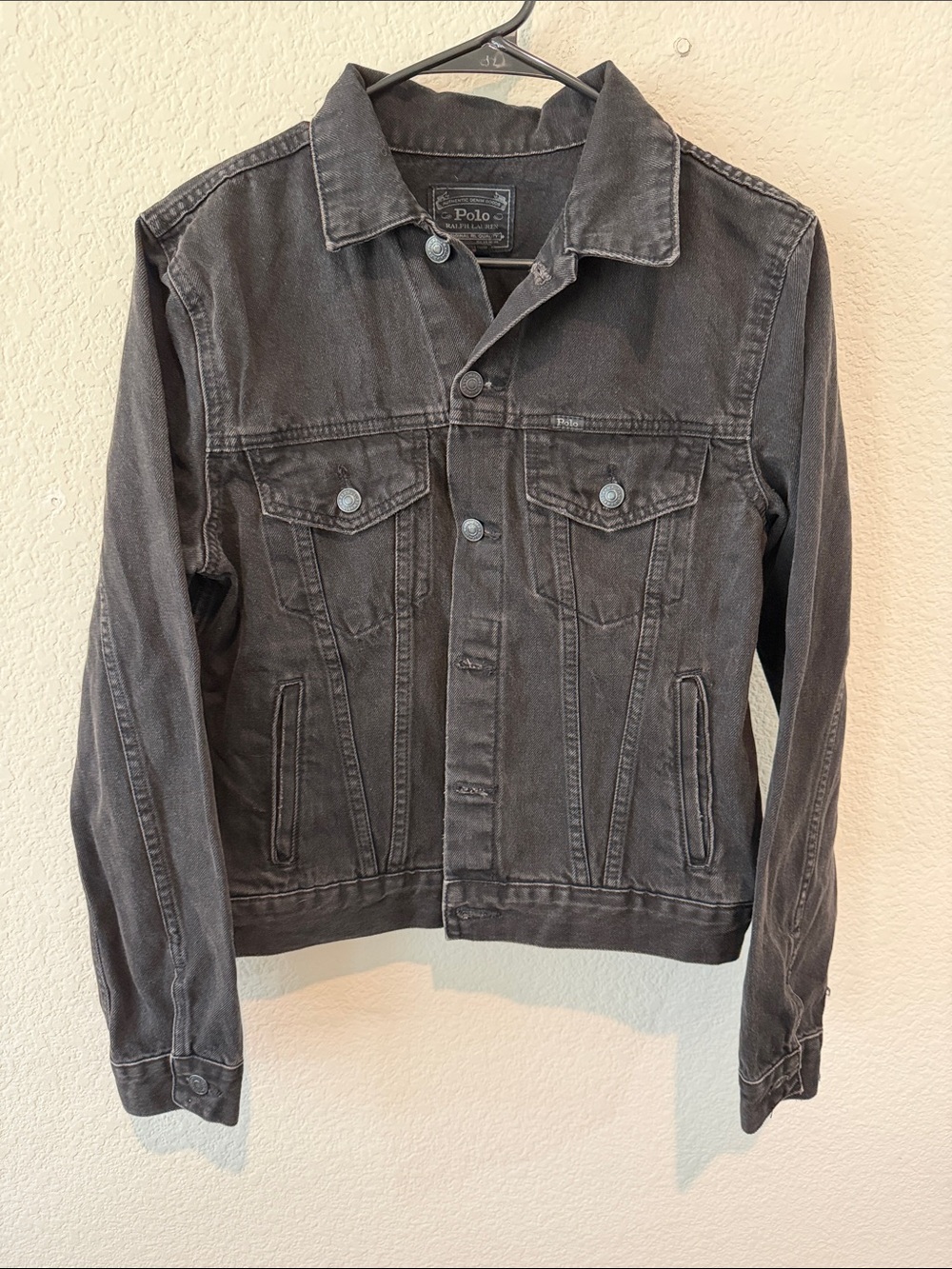Polo by Ralph Lauren Black Denim Jacket Boy